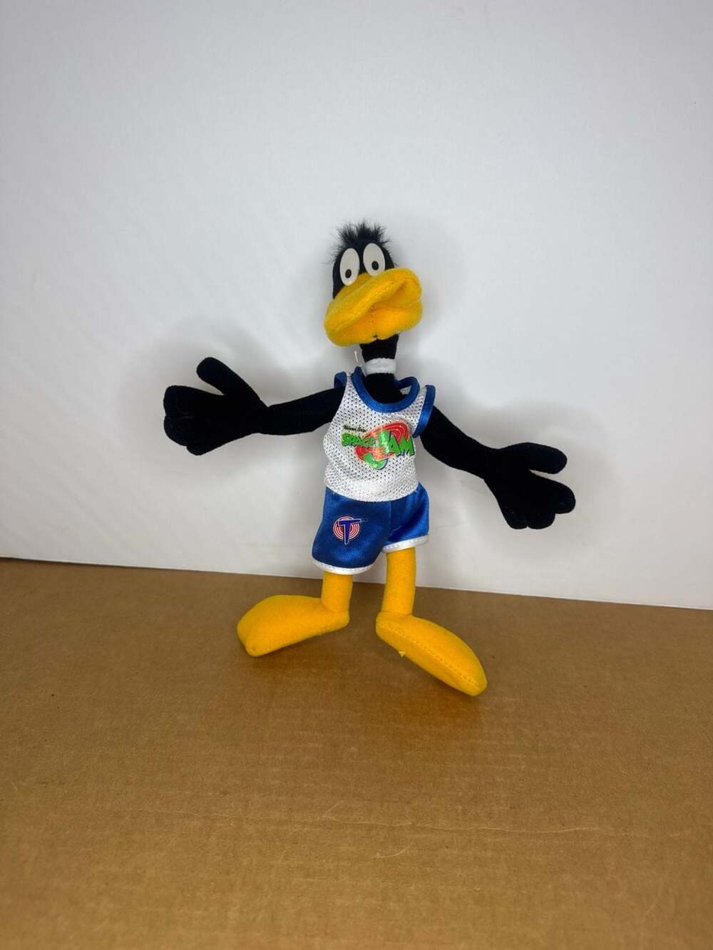 Vintage 1996 McDonald's Space Jam Daffy Duck Plush Toy